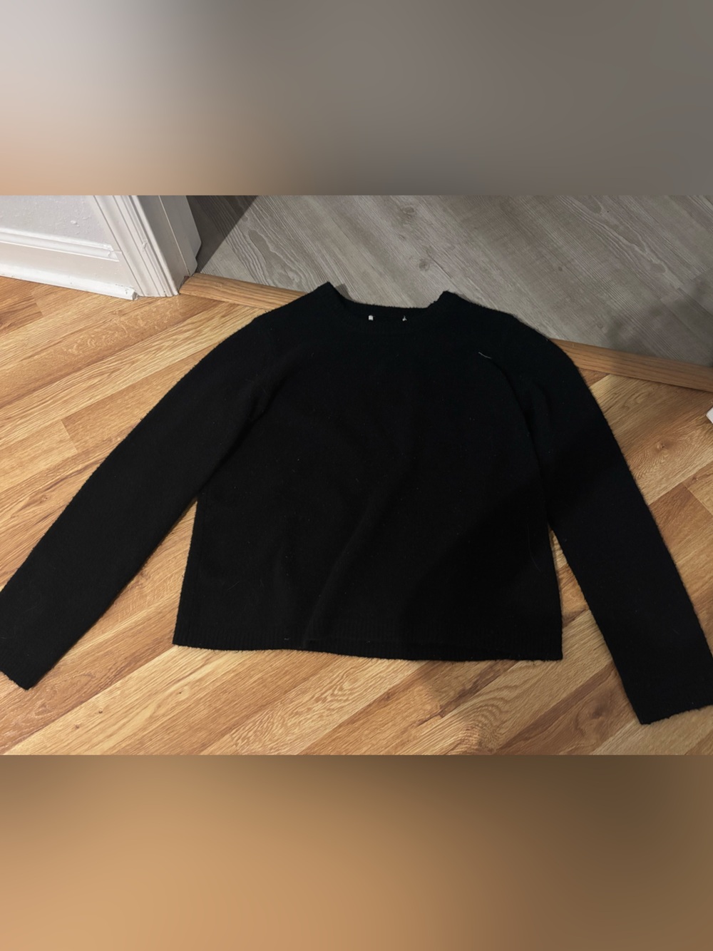Black Fleecey Sweater